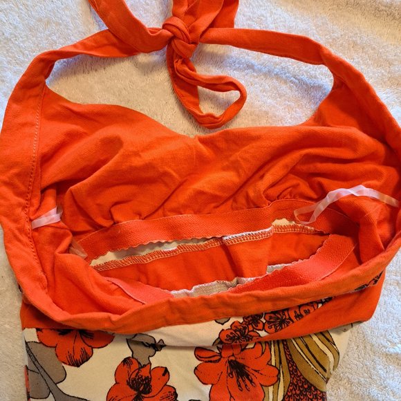 Patagonia Retro Tropical Floral Halter Midi Dress Size XS - Picture 7 of 7